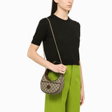 Half-Moon-Shaped Mini Bag with Interlocking G 726843 Brown