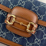 Horsebit 1955 Denim Mini Bag 658574