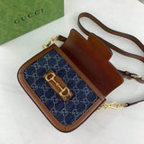 Horsebit 1955 Denim Mini Bag 658574