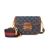 GG Horsebit 1955 Denim Mini Bag 658574