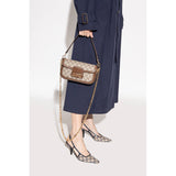 Horsebit 1955 GG Supreme Canvas Should Bag 735178 Brown
