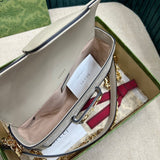 Horsebit 1955 GG Supreme Canvas Should Bag 735178 Oatmeal