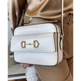 Horsebit 1955 large Leather Shoulder Bag 645454