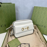 Horsebit 1955 large Leather Shoulder Bag 645454