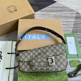 Horsebit 1955 large Shoulder Bag 764155 GG Supreme