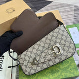 Horsebit 1955 large Shoulder Bag 764155 GG Supreme