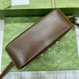 Horsebit 1955 Leather large Shoulder Bag 760196