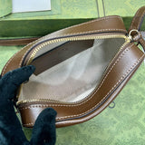 Horsebit 1955 Leather large Shoulder Bag 760196