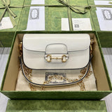 Horsebit 1955 Leather Shoulder Bag 735178