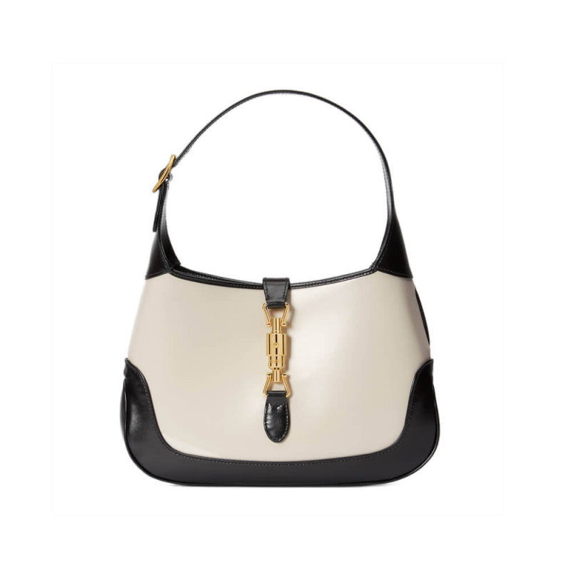 GG Jackie 1961 Leather large Shoulder Bag 636706