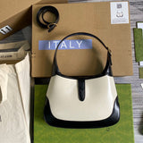 Jackie 1961 Leather large Shoulder Bag 636706