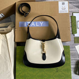 Jackie 1961 Leather large Shoulder Bag 636706