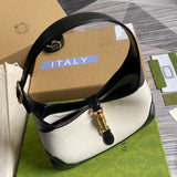 Jackie 1961 Leather large Shoulder Bag 636706