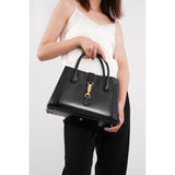 Jackie 1961 Medium Tote Bag in Black Leather 649016