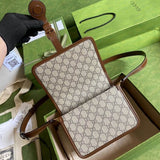 Mini Shoulder Bag with Interlocking G in GG Supreme 671620