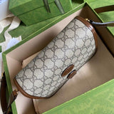 Mini Shoulder Bag with Interlocking G in GG Supreme 671620