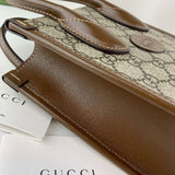 Mini Tote Bag with Interlocking G in GG Supreme 671623
