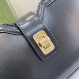 Moon Side Mini Shoulder Bag Smooth Leather 786015