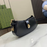 Moon Side Mini Shoulder Bag Smooth Leather 786015