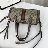 Ophidia GG large Boston Bag 602577