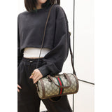 Ophidia GG large Boston Bag 602577