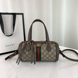Ophidia GG large Boston Bag 602577