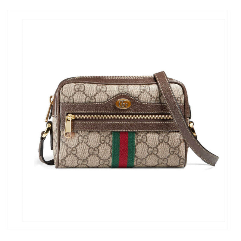 GG Ophidia GG Supreme Mini Bag 517350