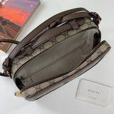 Ophidia large Shoulder Bag With Web 739392