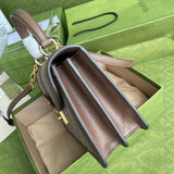 Ophidia large Top Handle Bag With Web 651055