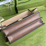 Ophidia large Top Handle Bag With Web 651055