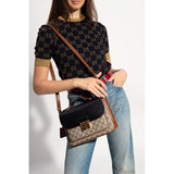 Padlock large Shoulder Bag in GG Supreme Canvas 644527
