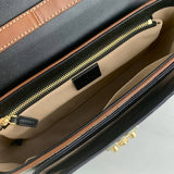 Padlock large Shoulder Bag in GG Supreme Canvas 644527