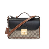 GG Padlock large Shoulder Bag in GG Supreme Canvas 644527