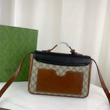 Padlock large Shoulder Bag in GG Supreme Canvas 644527
