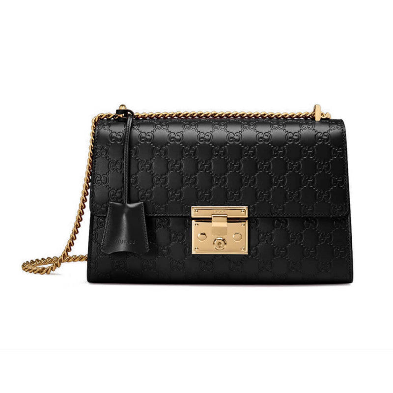 GG Padlock Medium Signature GG Shoulder Bag 409486