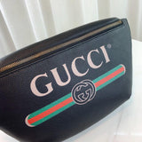Print Leather Belt Bag 493869
