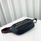 Print Leather Belt Bag 493869