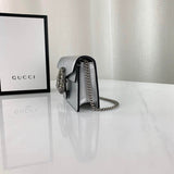 Silver Dionysus Super Mini Bag 476432