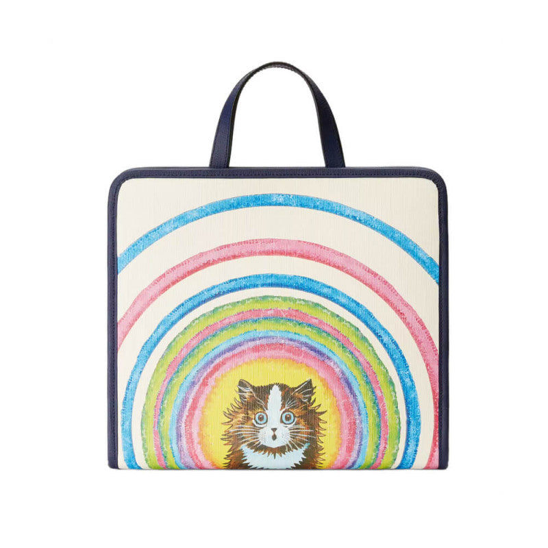 GG Tote Bag Cat Print 605614