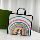 Tote Bag Cat Print 605614