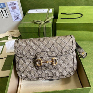 GG x   Horsebit 1955 Shoulder Bag 602204