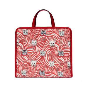 GG Yuko Higuchi Tote Bag Cat Print 605614