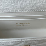 Dark Horse Kelly Long Handle Bag white