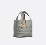 Small-sized   Toujours Vertical Handbag Gray