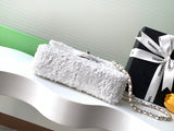 25s CF ultra-shimmering white sequin beads autumn