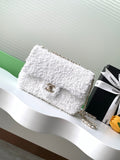 25s CF ultra-shimmering white sequin beads autumn