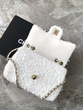 25s CF ultra-shimmering white sequin beads autumn