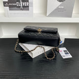 Chane1 25S CF mini mobile phone bag black