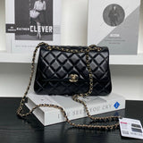 Chane1 25S CF mini mobile phone bag black