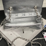 25S CF mini mobile phone bag silver - gray